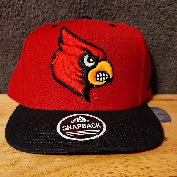 Adidas Louisville Cardinals Snapback Hat - New - Picture 1 of 9